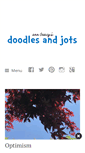 Mobile Screenshot of doodlesandjots.com